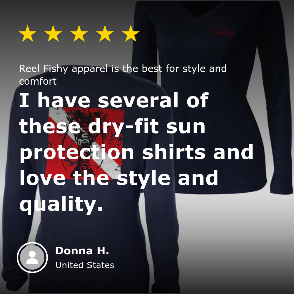 Customer Testimonial for Ladies Performance V-neck Shirts