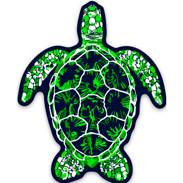 Green Sea Turtle Decal
