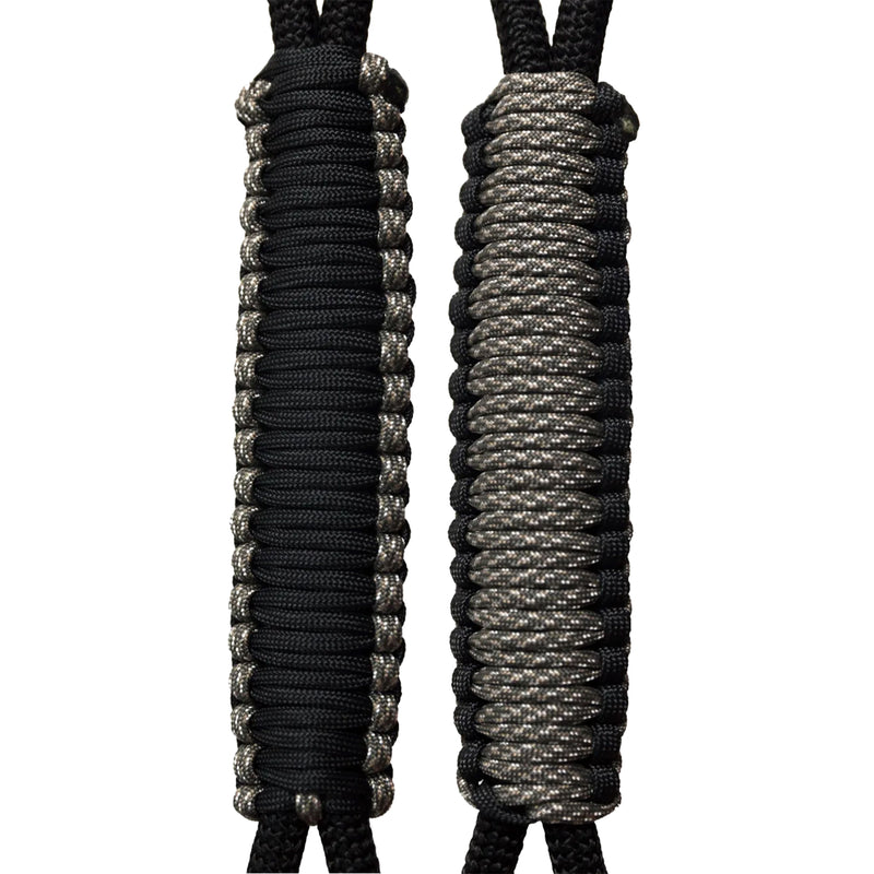 Black & Digi Camo C031C037 Paracord Handmade Handles for Stainless Steel Tumblers - Made in USA!