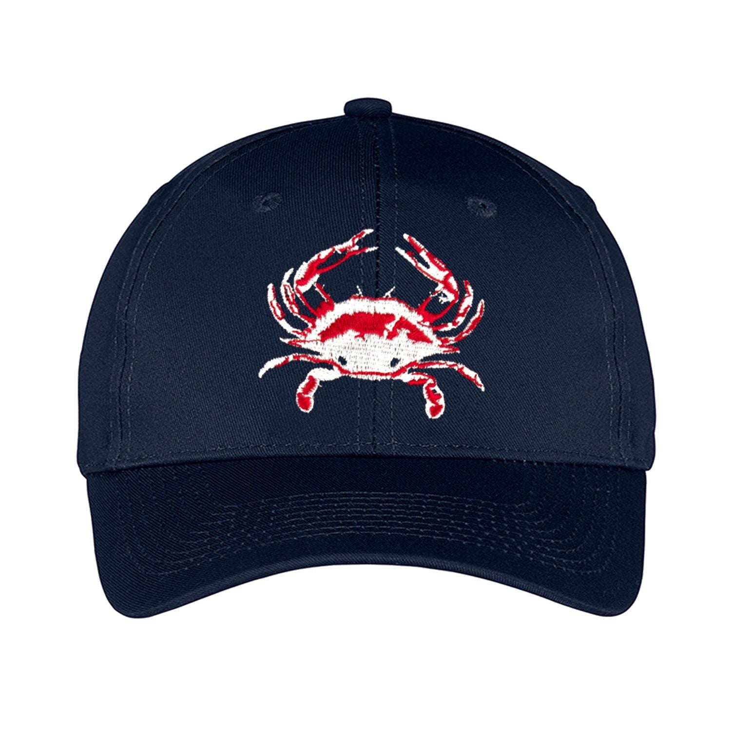 Blue Crab navy baseball cap