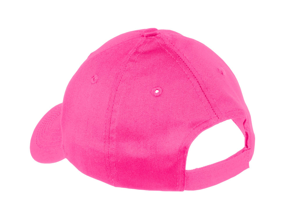 Kids fishing hat in pink with Reel Fishy Tarpon logo - Velcro closure