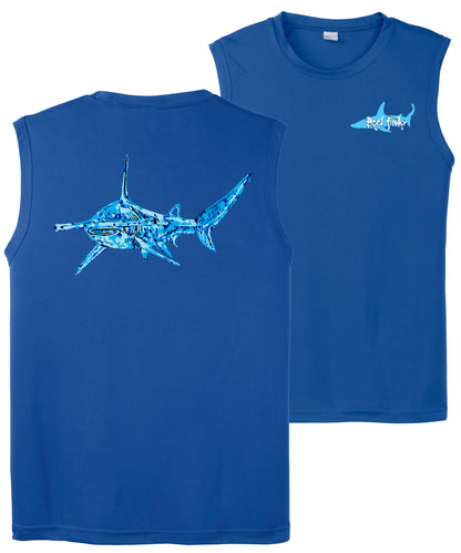New Designs! Performance Sleeveless 50+UV Dri-Fit Shirts