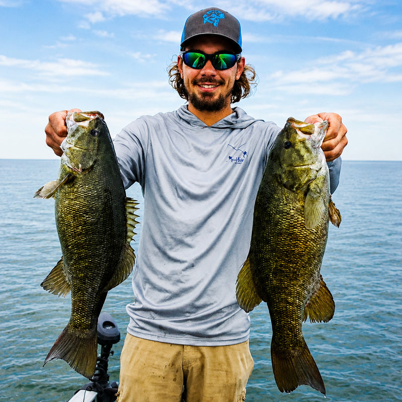 Bass "Reel Hawg" Performance Sun Hoodies