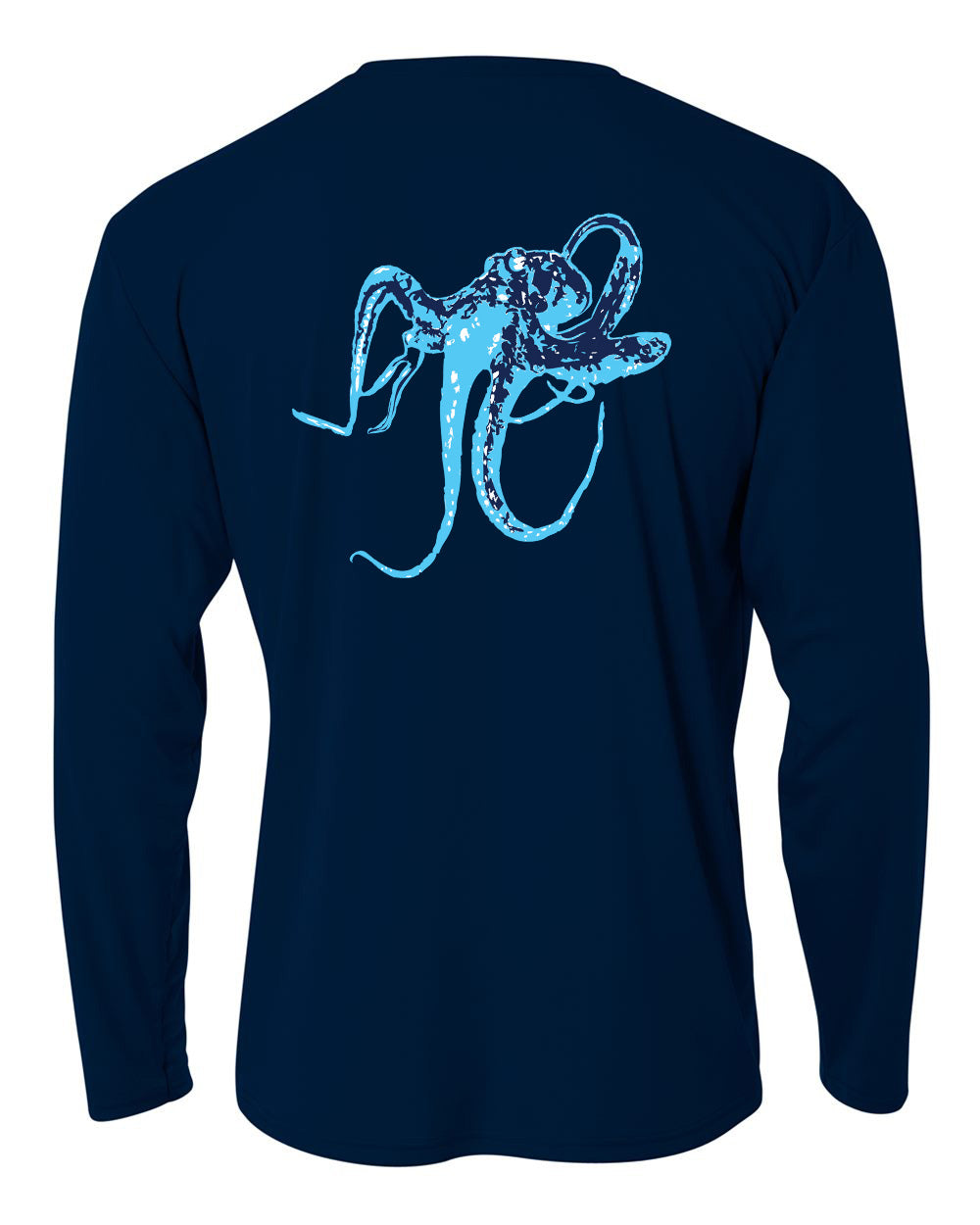 Octopus Fishing Shirt - Teal - Liquid Coastal