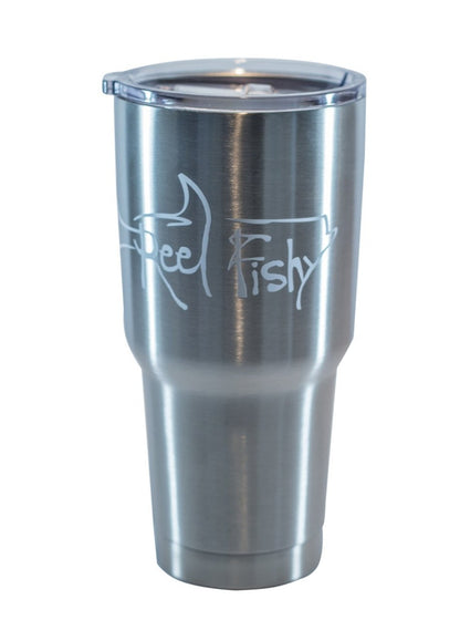 22oz Stainless Steel Tumbler with Tarpon decal - Comparable to Yeti & RTIC