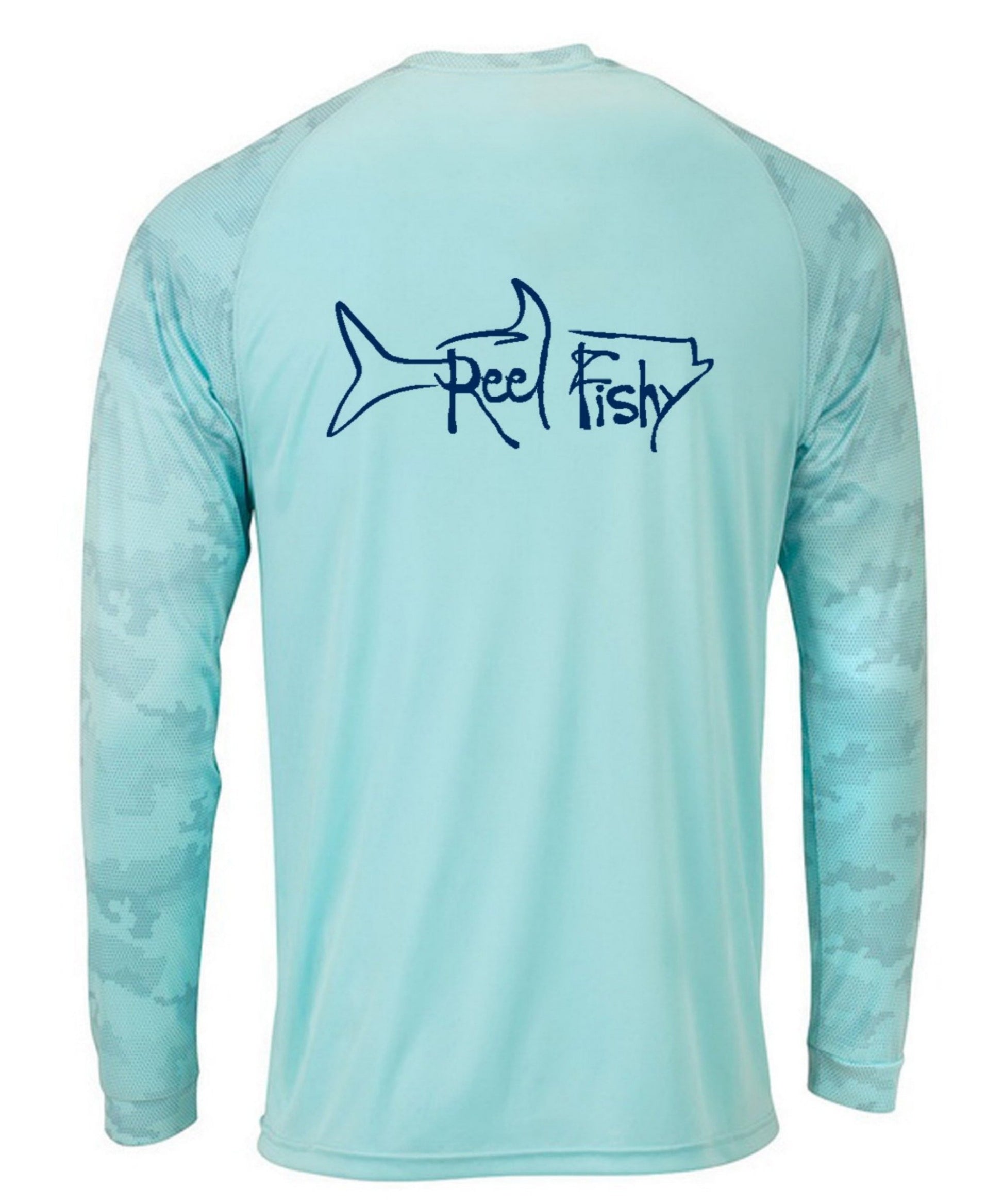 Microfiber Long Sleeve Fishing Shirt Dry Fit Performance Sea Turtle Sun  Shirt