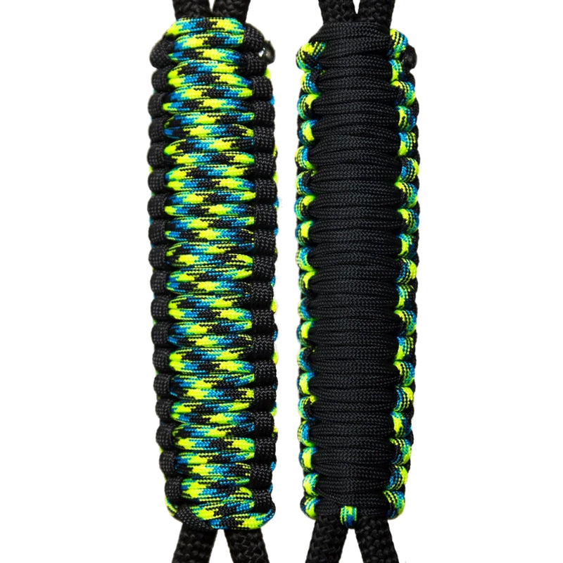 Black & Aquatica C031C062 - Paracord Handmade Handles for Stainless Steel Tumblers - Made in USA!