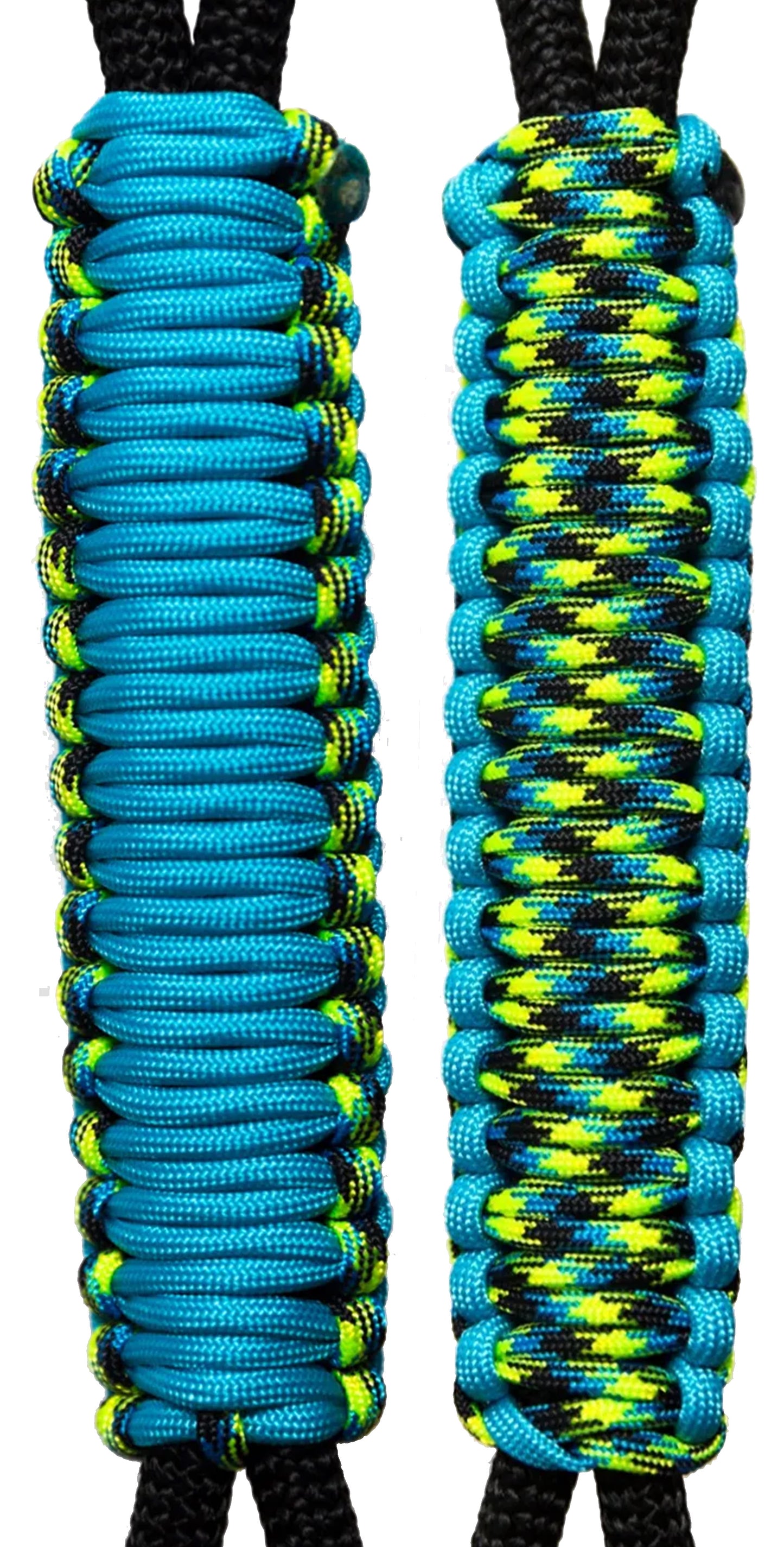 Blue Turquoise & Aquatica C016C062 - Paracord Handmade Handles for Stainless Steel Tumblers - Made in USA!