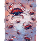 Blue Crab "Reel Crabby" Buff with 30+ UV Sun Protection by Reel Fishy Apparel