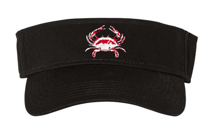 Black Cotton Crab Visor