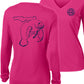 Women's Florida Manatee Performance V-neck Shirts