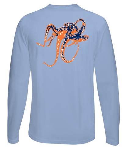 Octopus Performance Dry-Fit Long Sleeve - Lt Blue