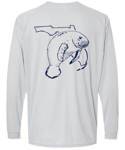 Florida Manatee Performance Long & Short Sleeves Shirts