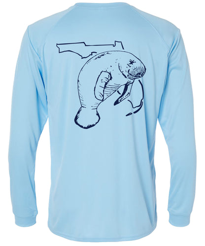 Florida Manatee Performance Long & Short Sleeves Shirts