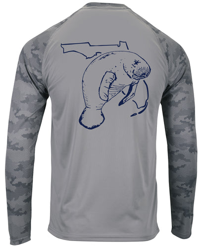 Florida Manatee Performance Long & Short Sleeves Shirts