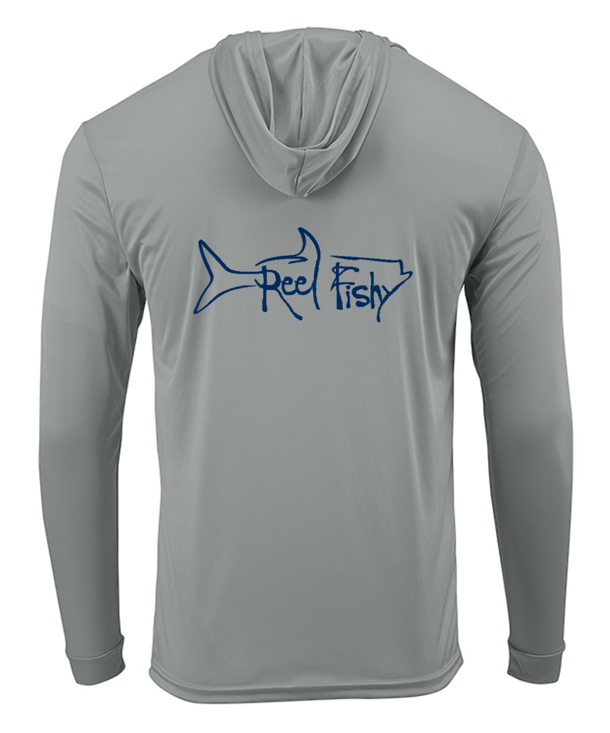 Performance Hooded Sun Shirt - Pearl Grey, XL - Penn Fishing