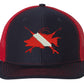 Hogfish Dive Spears Structured Navy/Red Trucker Hat