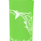 Neon Green Slim Koozie - State of FL Tarpon logo