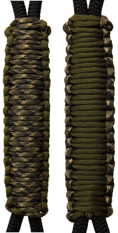 OD Green & Camo C020C036 - Paracord Handmade Handles for Stainless Steel Tumblers - Made in USA!