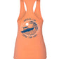 Women's Reelaxin' - Seas the Day Cotton Racerback Tank Tops