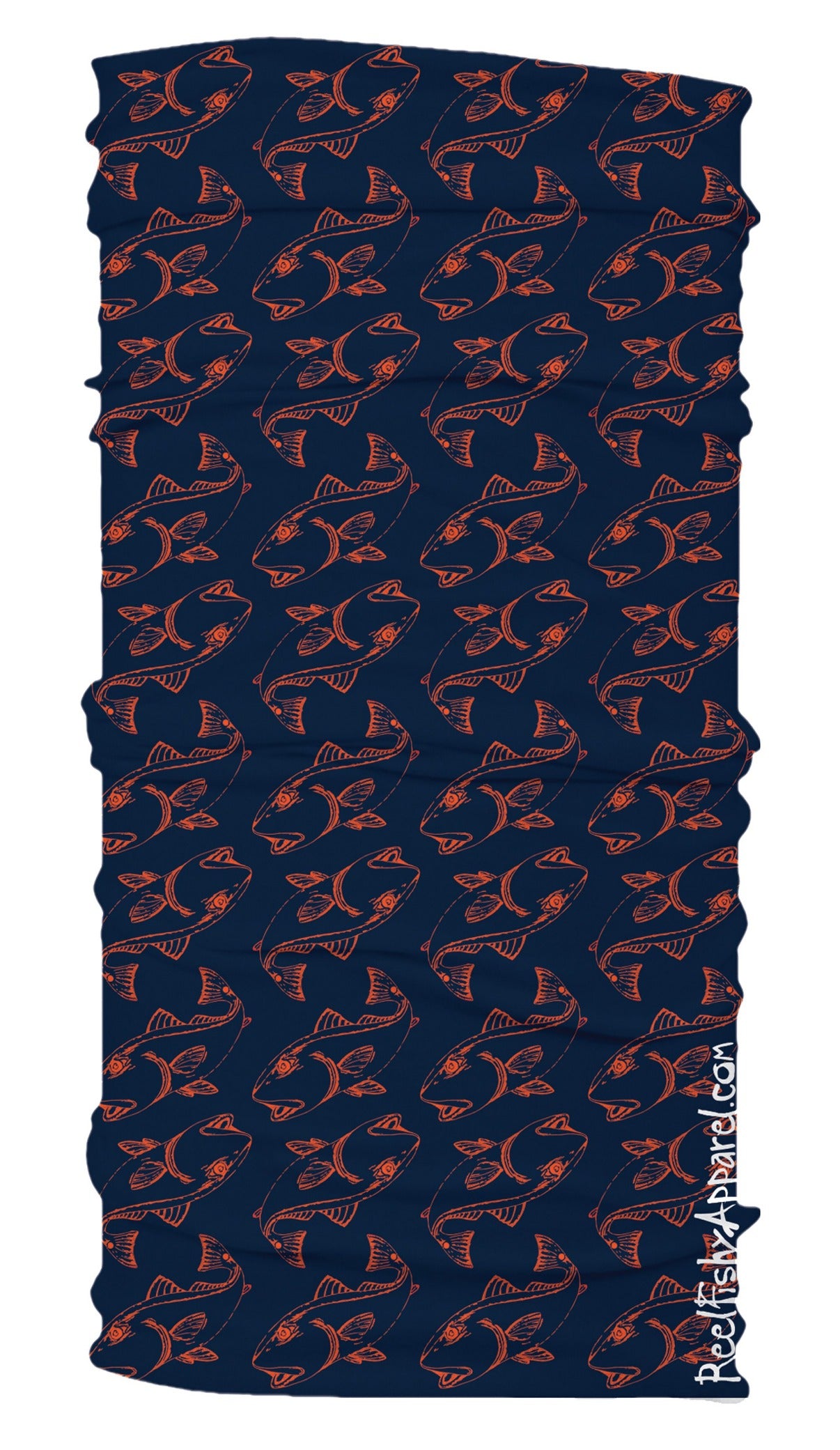 Neck Gaiter - Redfish Buff with 30+ UV Sun Protection by Reel Fishy Apparel