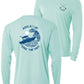 Seagrass Reelaxin' Performance Dry-Fit Fishing Long Sleeve Shirts, 50+ UPF Sun Protection  - Reel Fishy Apparel