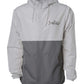 1/2 Zip Pullover Jacket in Smoke/Gray color - Reel Fishy Apparel