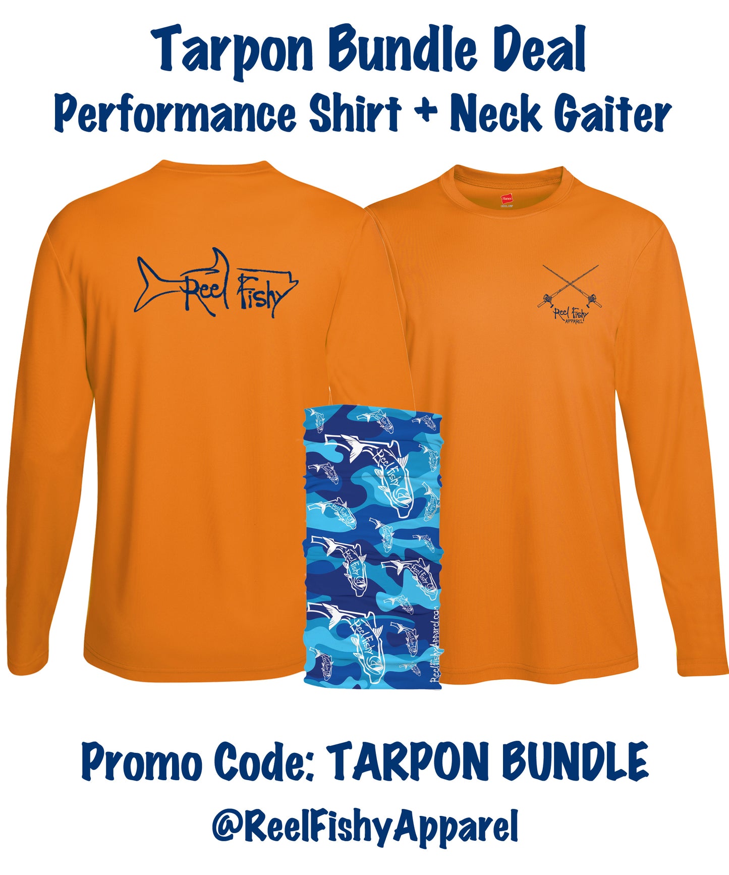 Taron Bundle Deal!  Performance shirt + neck gaiter