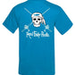 Youth Reel Fishy Pirate Skull & Rods t-shirt - Teal