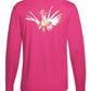 Lionfish Performance Dry-Fit Fishing Sun Protection shirts-Pink