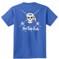 Youth Reel Fishy Pirate Skull & Rods t-shirt - Royal